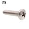 Prime-Line #10-32 x 3/4 in Phillips Pan Machine Screw, 316 Stainless Steel, 25 PK 9129311 - alternate 3